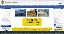 Desktop Screenshot of comune.fiumicello.ud.it